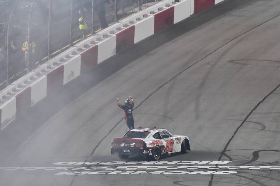 Stewart-Haas Racing's Cole Custer got his second victory of the year in the NASCAR Xfinity Series. Stewart-Haas Racing's Cole Custer got his second victory of the year in the NASCAR Xfinity Series.
